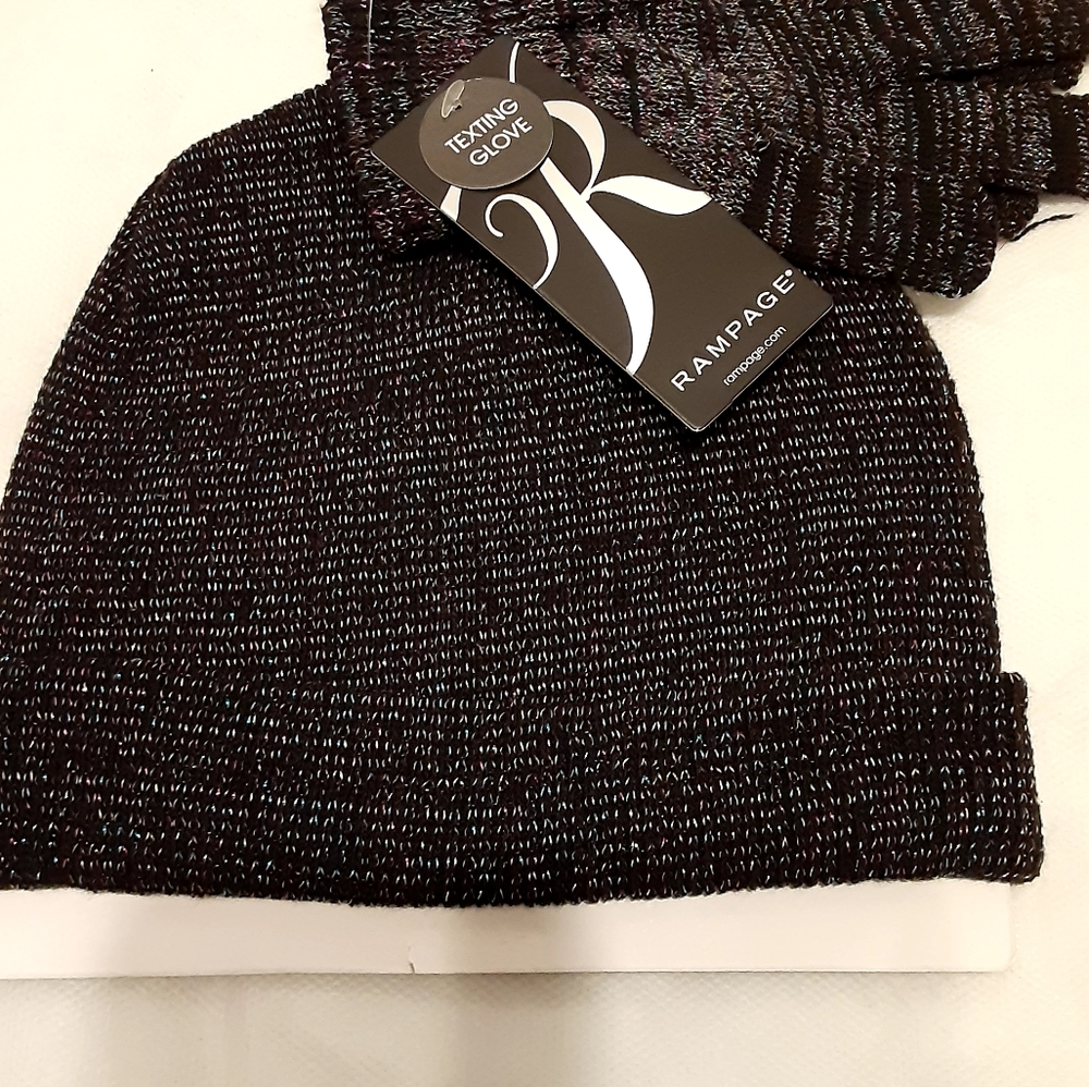Rampage girl Hat and gloves